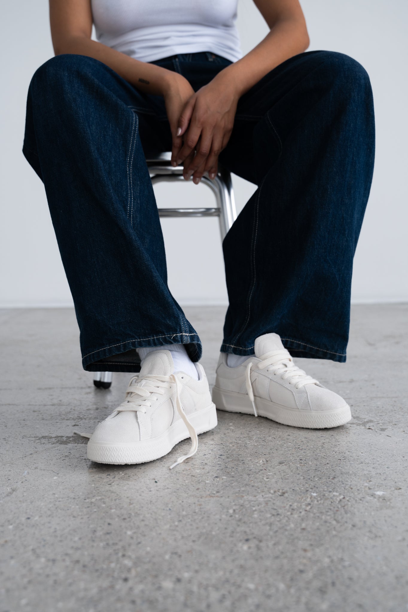 ARKK Collection Essence Leather OG-22 | Bright White Vapor Grey | Women Essence